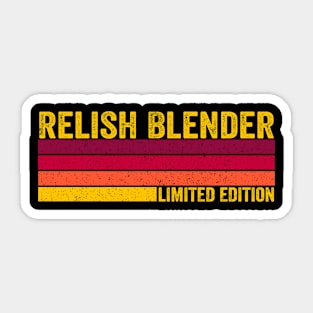 Relish Blender Gift Sticker